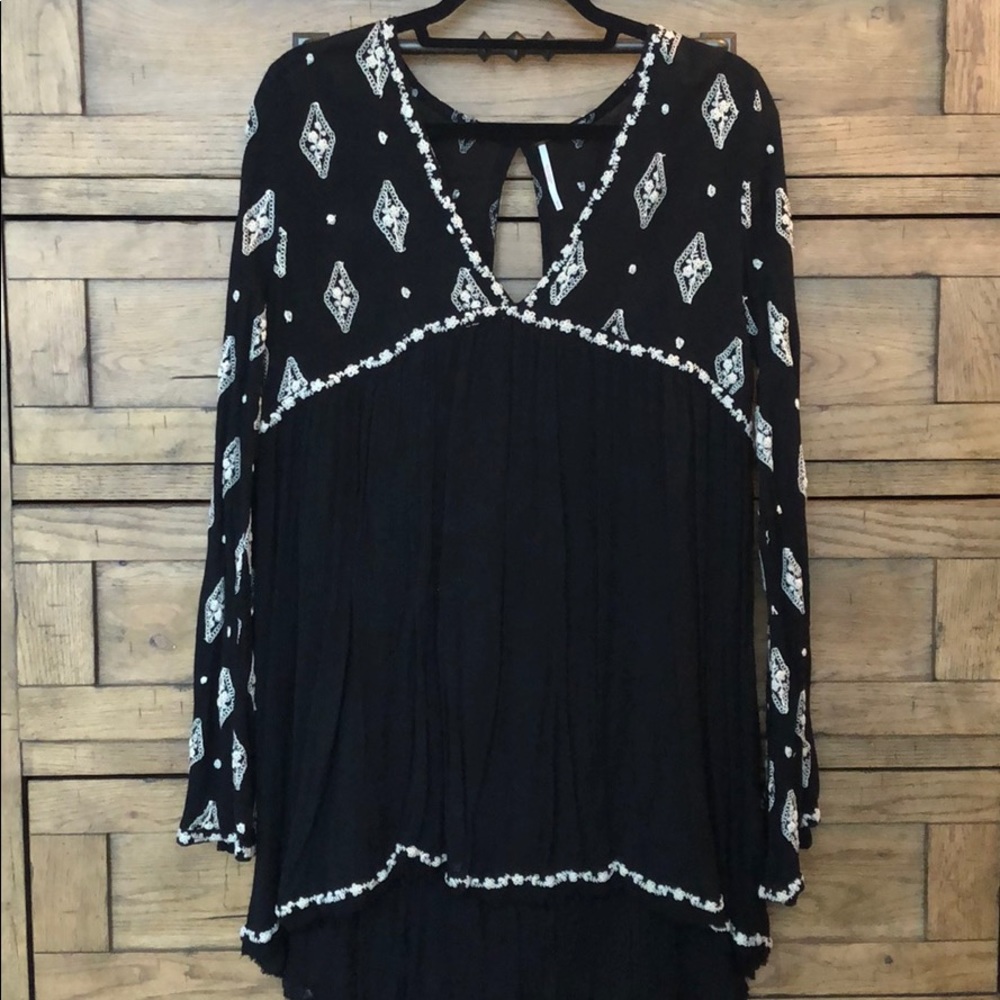 Free People Mini Flowy Dress